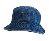 Denim Bucket Hat #1530 - L/XL / Dark Blue - Aion Amor