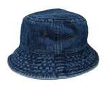 Denim Bucket Hat #1530 - S/M / Dark Blue - Aion Amor