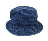 Stone Wash Bucket Hat #1505 - L/XL / Royal Blue - Aion Amor