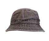 Stone Wash Bucket Hat #1505 - S/M / Dark Brown - Aion Amor