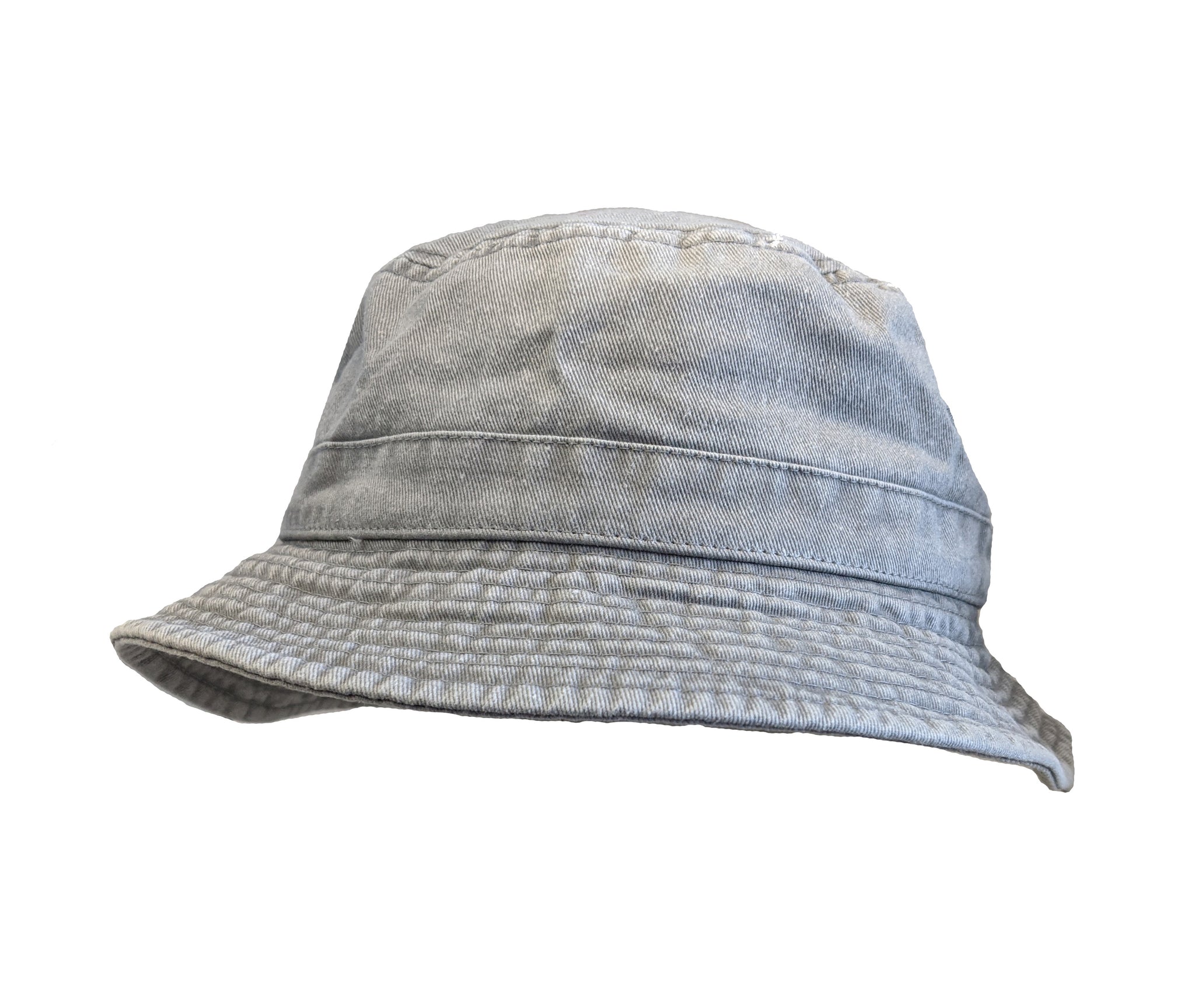 Etavirp Logo Stone Wash Buchet Hat Gray-