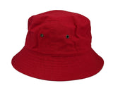 Basic Bucket Hat #1500 - S/M / Red - Aion Amor