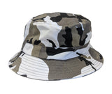 Bucket Hat - One Size Fit All - Camo White - Aion Amor