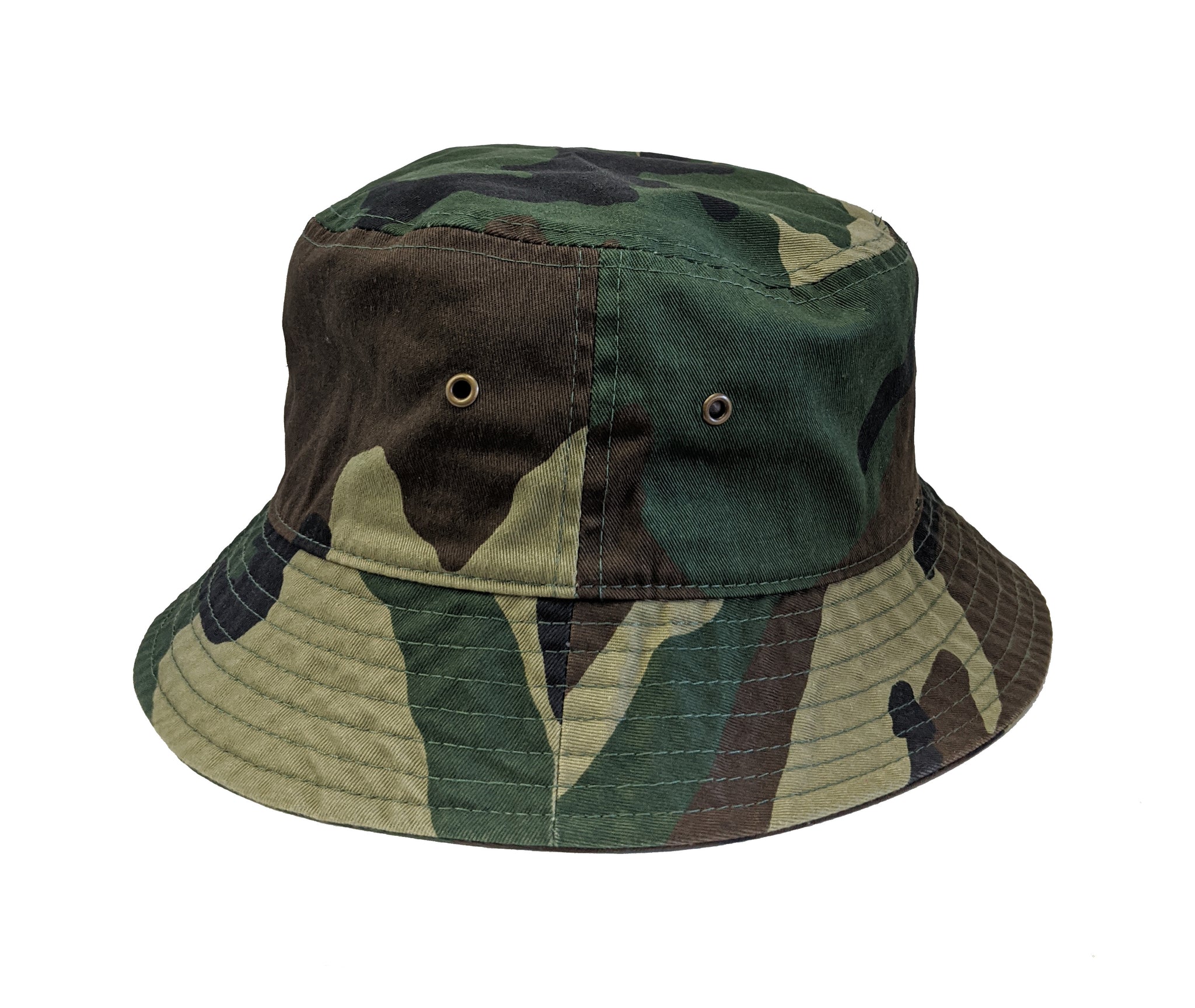 Camo Bucket Hat #1500 S/M / Woodland