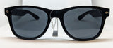 Wayfarer Sunglasses - Gloss Finish - Black - Aion Amor