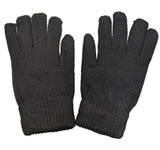 Thinsulate Black Gloves