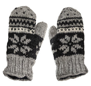 Wool Mitts - Style 1