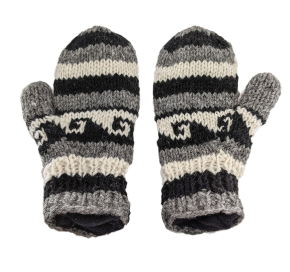 Wool Mitts - Style 2